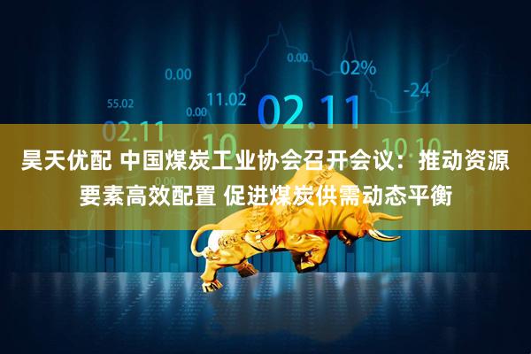 昊天优配 中国煤炭工业协会召开会议：推动资源要素高效配置 促进煤炭供需动态平衡
